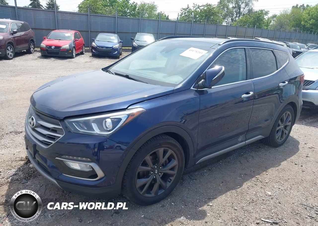 2017 Hyundai Santa Fe Sport 2.0T Ultimate VIN:5XYZWDLA3HG408208 - 2