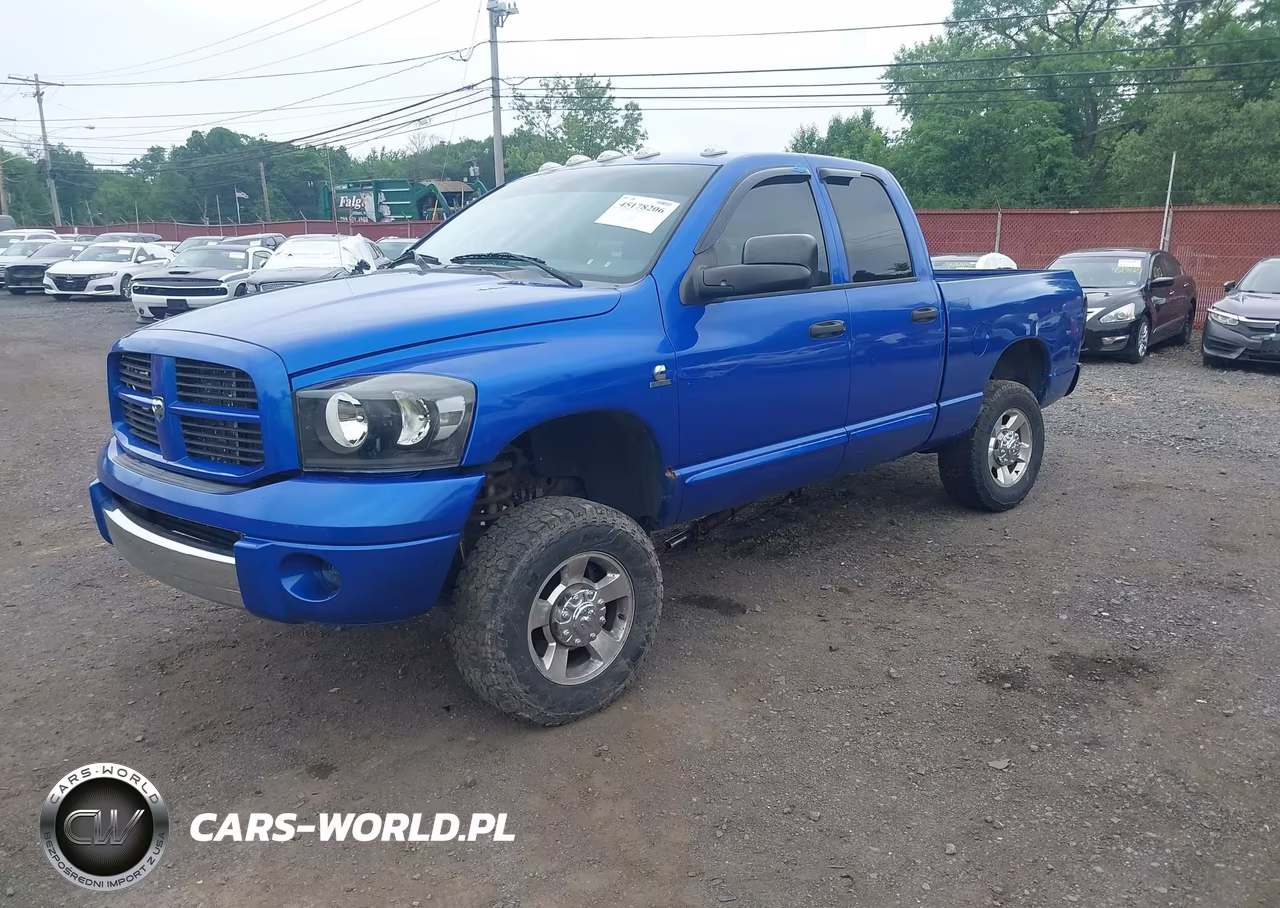 2007 Dodge Ram 2500 Slt-Trx4 Off Road-Sport-Power Wagon VIN:1D7KS28A27J621164 - 2
