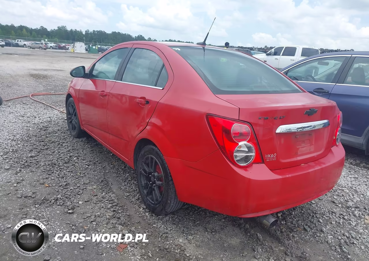 2013 Chevrolet Sonic Lt Auto VIN:1G1JC5SH0D4133599 - 3