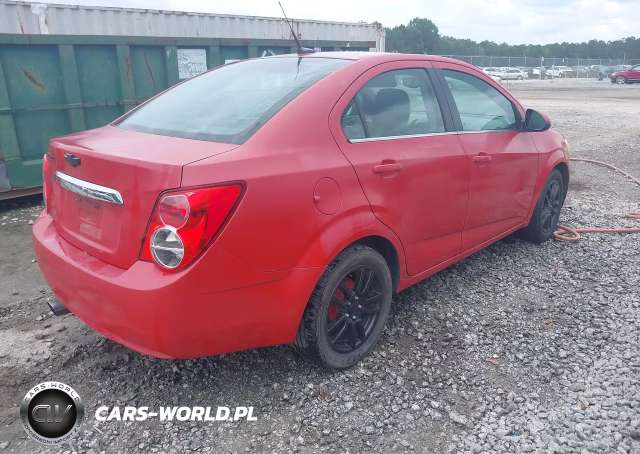 2013 Chevrolet Sonic Lt Auto VIN:1G1JC5SH0D4133599 - 4