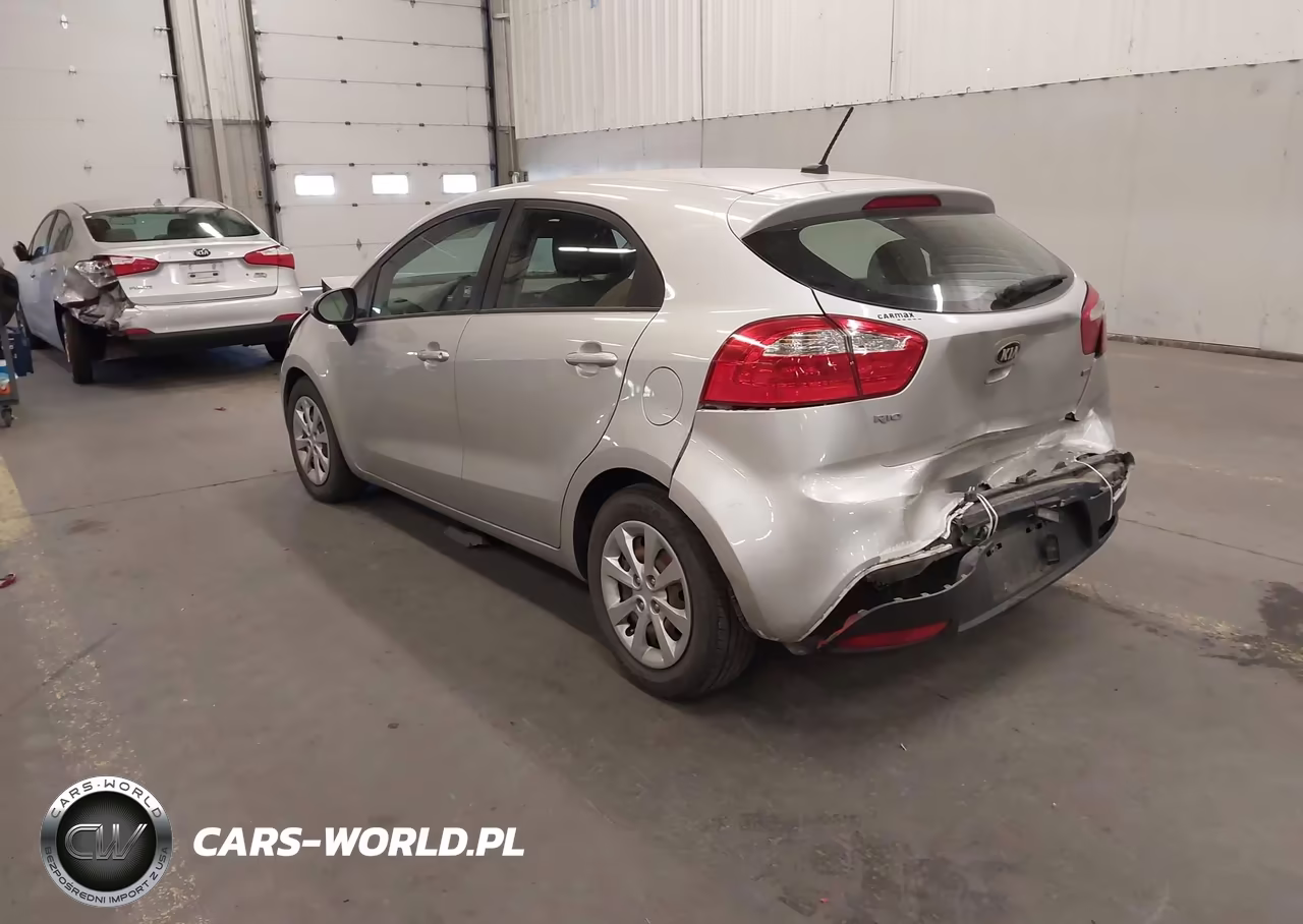 2014 Kia Rio Lx VIN:KNADM5A38E6410705 - 3