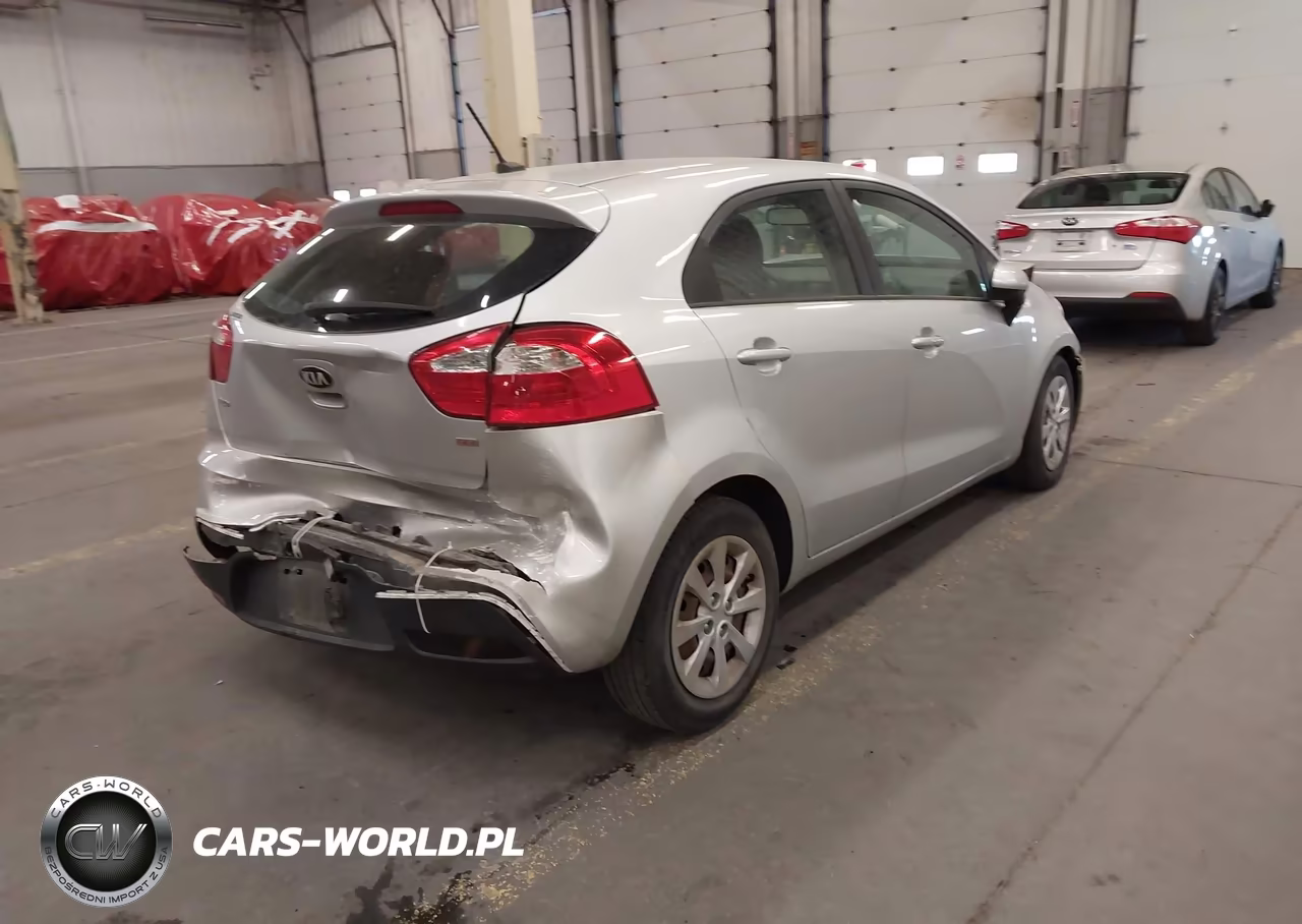 2014 Kia Rio Lx VIN:KNADM5A38E6410705 - 4