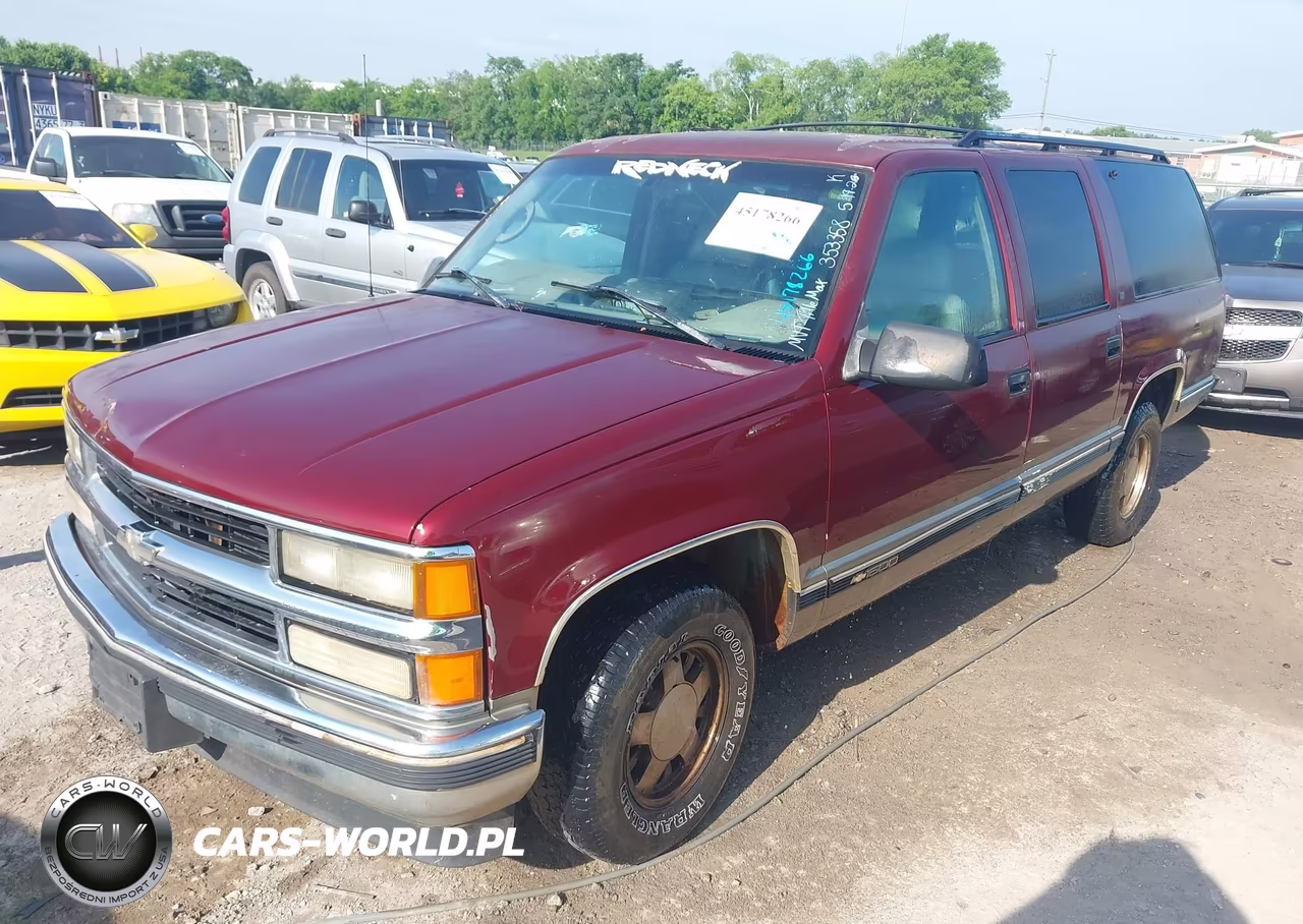 1998 Chevrolet Suburban 1500 VIN:1GNEC16R4WJ353358 - 6