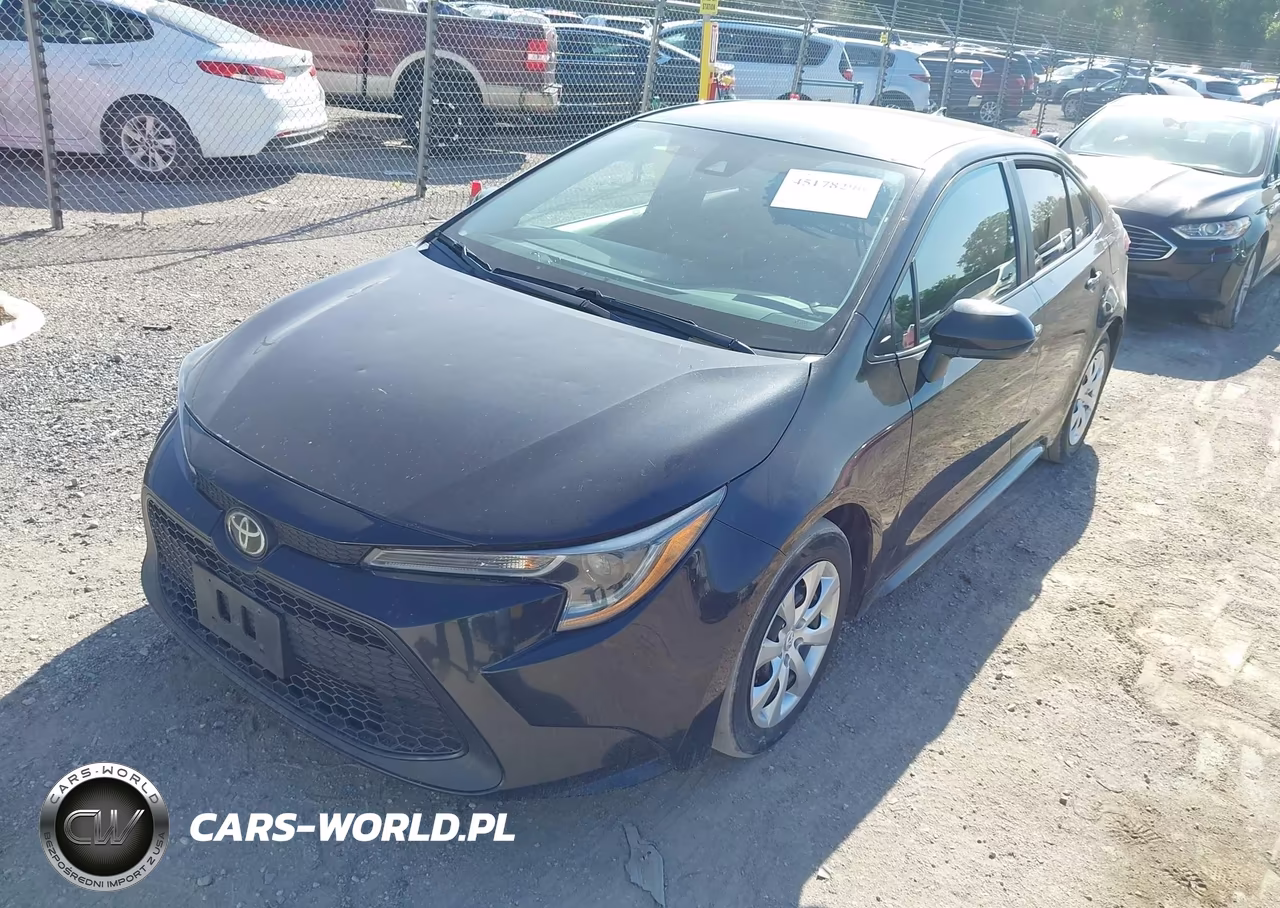 2021 Toyota Corolla Le VIN:5YFEPMAE7MP192161 - 2