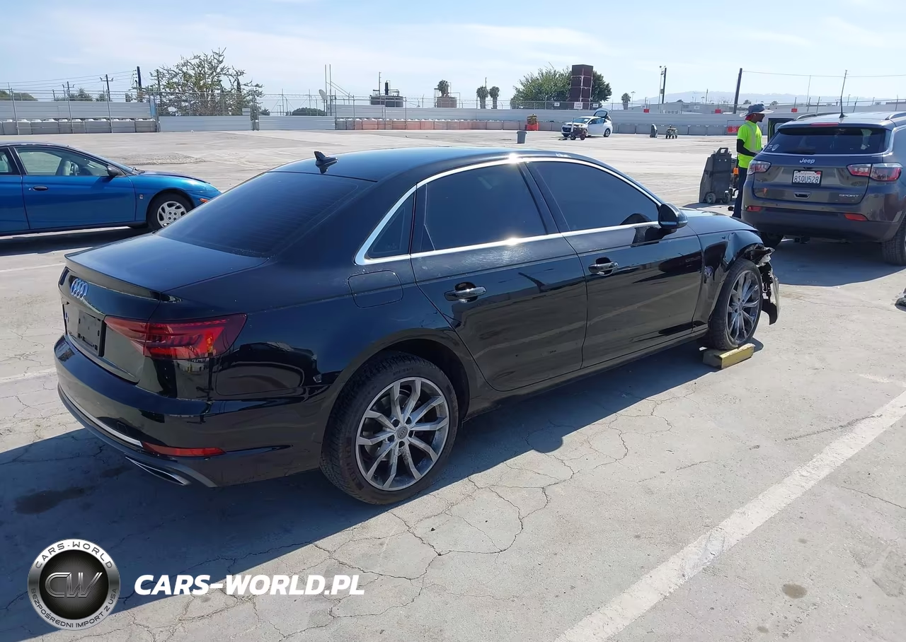 2019 Audi A4 40 Premium-40 Titanium Premium VIN:WAUGMAF42KN002449 - 4