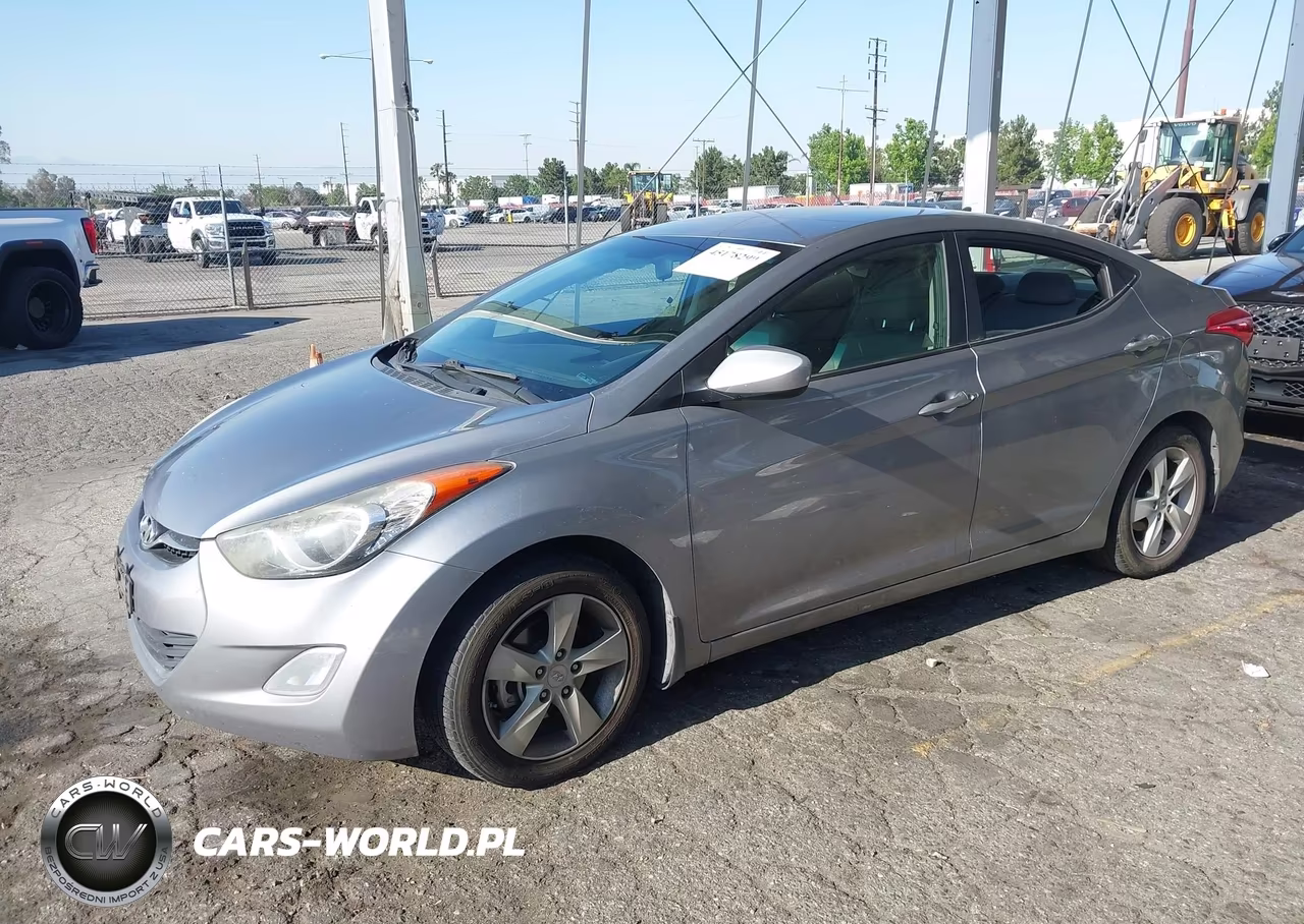 2013 Hyundai Elantra Gls VIN:KMHDH4AE8DU931514 - 2