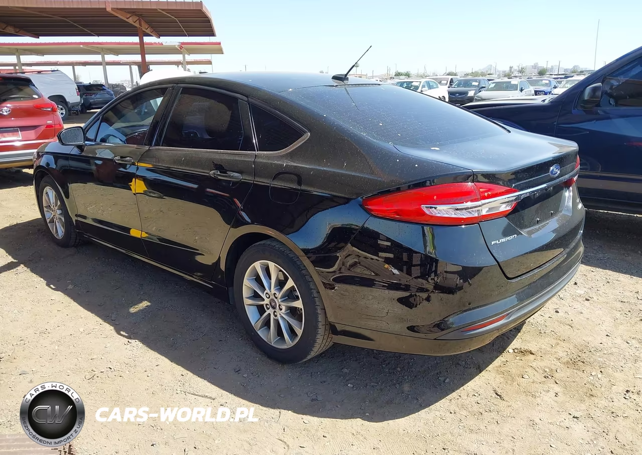 2017 Ford Fusion Se VIN:3FA6P0HD2HR172285 - 3