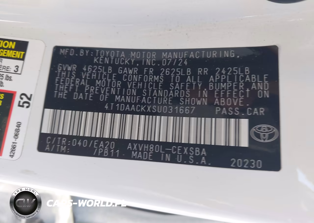 2025 Toyota Camry Se VIN:4T1DAACKXSU031667 - 9