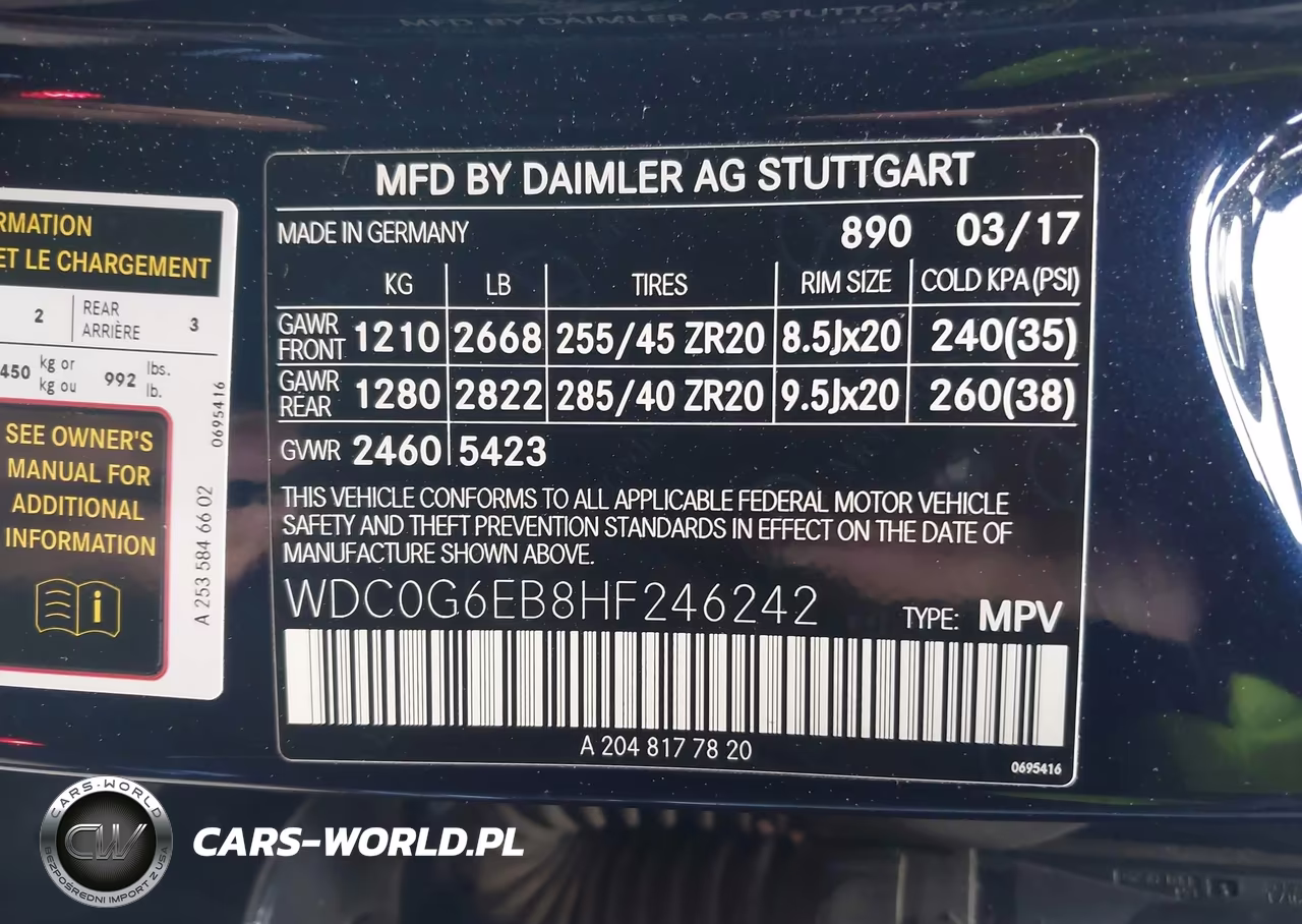 2017 Mercedes-Benz Amg Glc 43 4Matic VIN:WDC0G6EB8HF246242 - 9