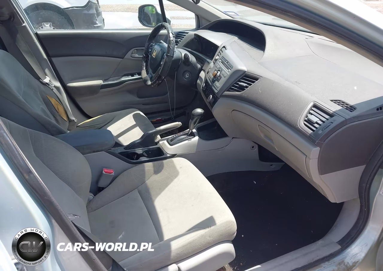 2012 Honda Civic Lx VIN:2HGFB2F52CH555844 - 5