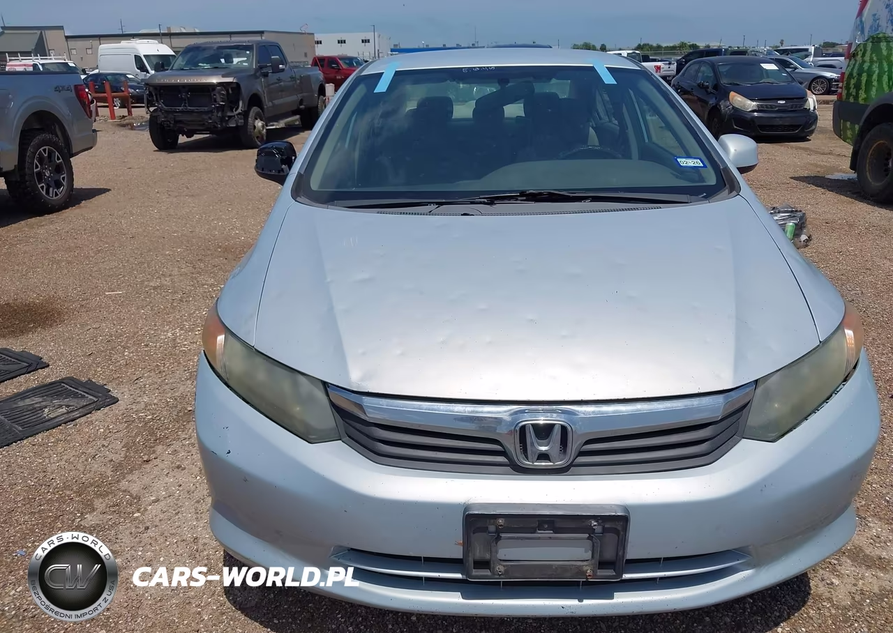 2012 Honda Civic Lx VIN:2HGFB2F52CH555844 - 6