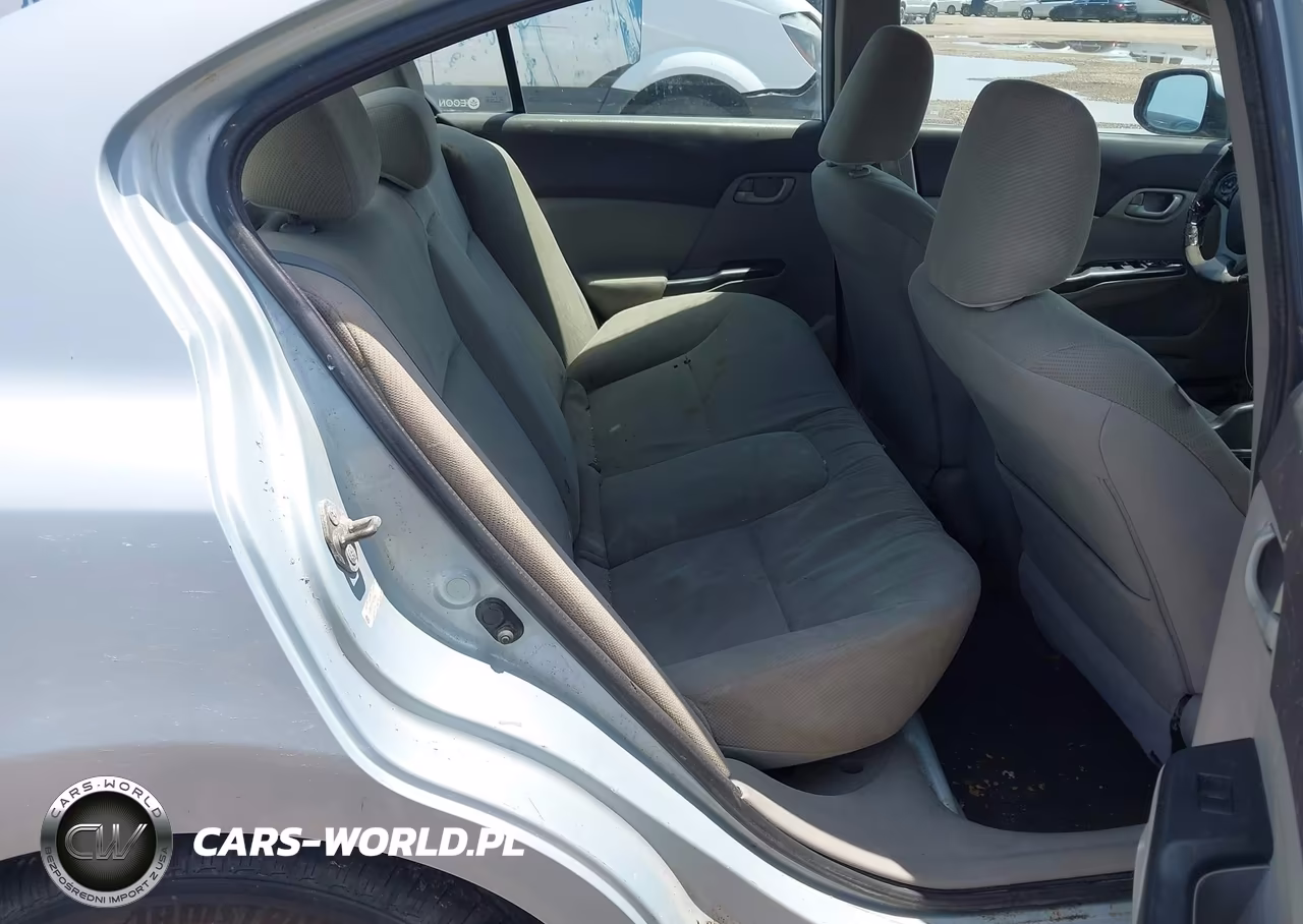 2012 Honda Civic Lx VIN:2HGFB2F52CH555844 - 8