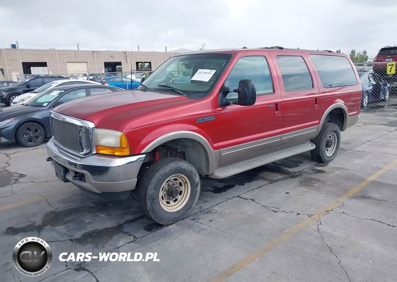 2000 Ford Excursion Limited VIN:1FMNU43S0YED28138 - 2