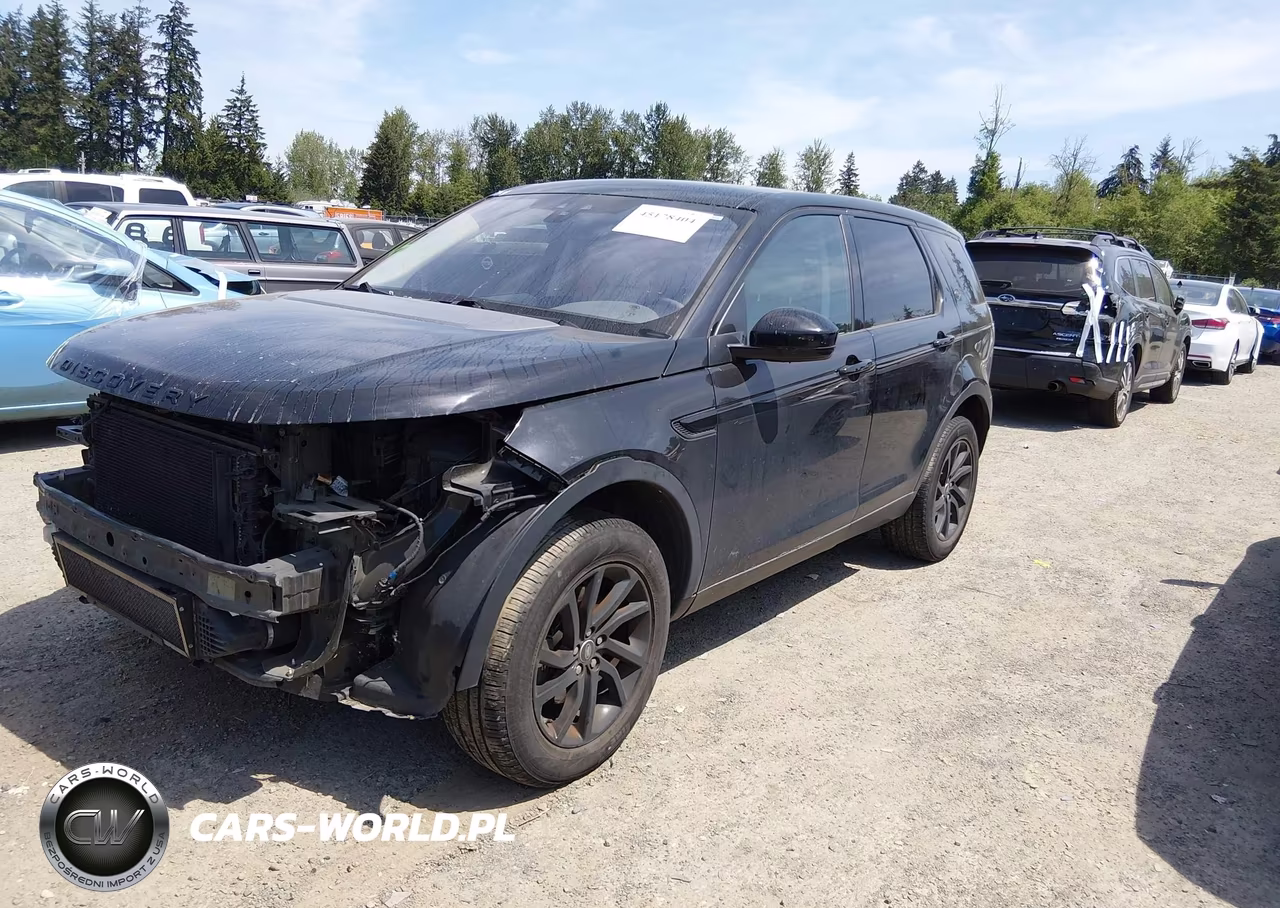 2017 Land Rover Discovery Sport Hse VIN:SALCR2BGXHH718301 - 2