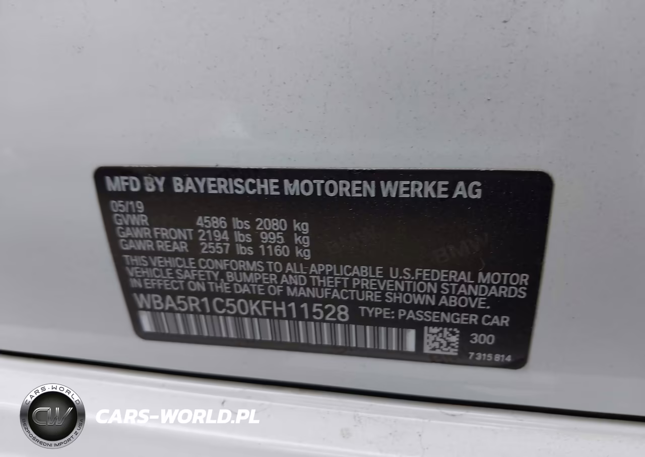 2019 BMW 330I VIN:WBA5R1C50KFH11528 - 9