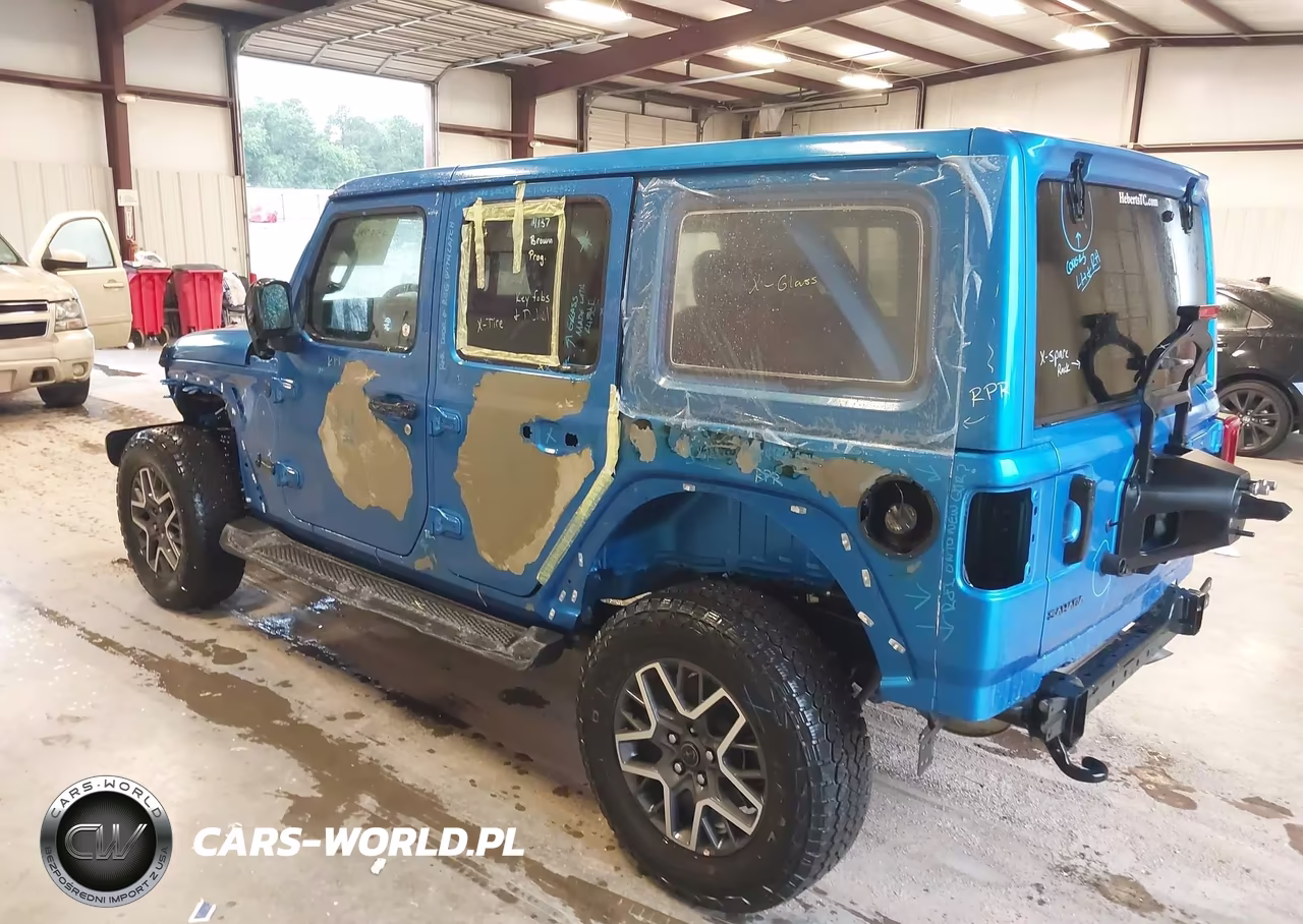 2025 Jeep Wrangler 4-Door Sahara 4X4 VIN:1C4PJXEN9SW649790 - 3