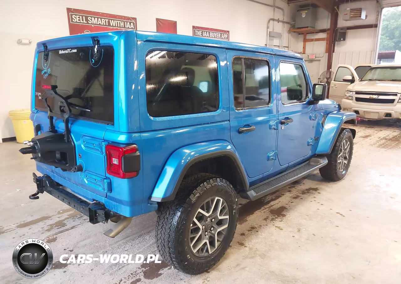 2025 Jeep Wrangler 4-Door Sahara 4X4 VIN:1C4PJXEN9SW649790 - 4
