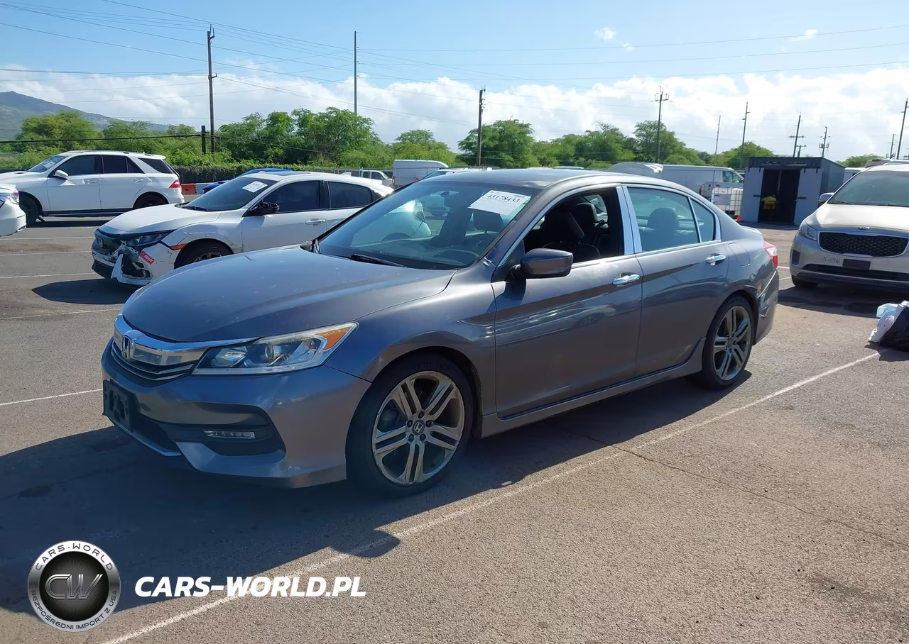 2017 Honda Accord Sport Se VIN:1HGCR2F19HA302277 - 2