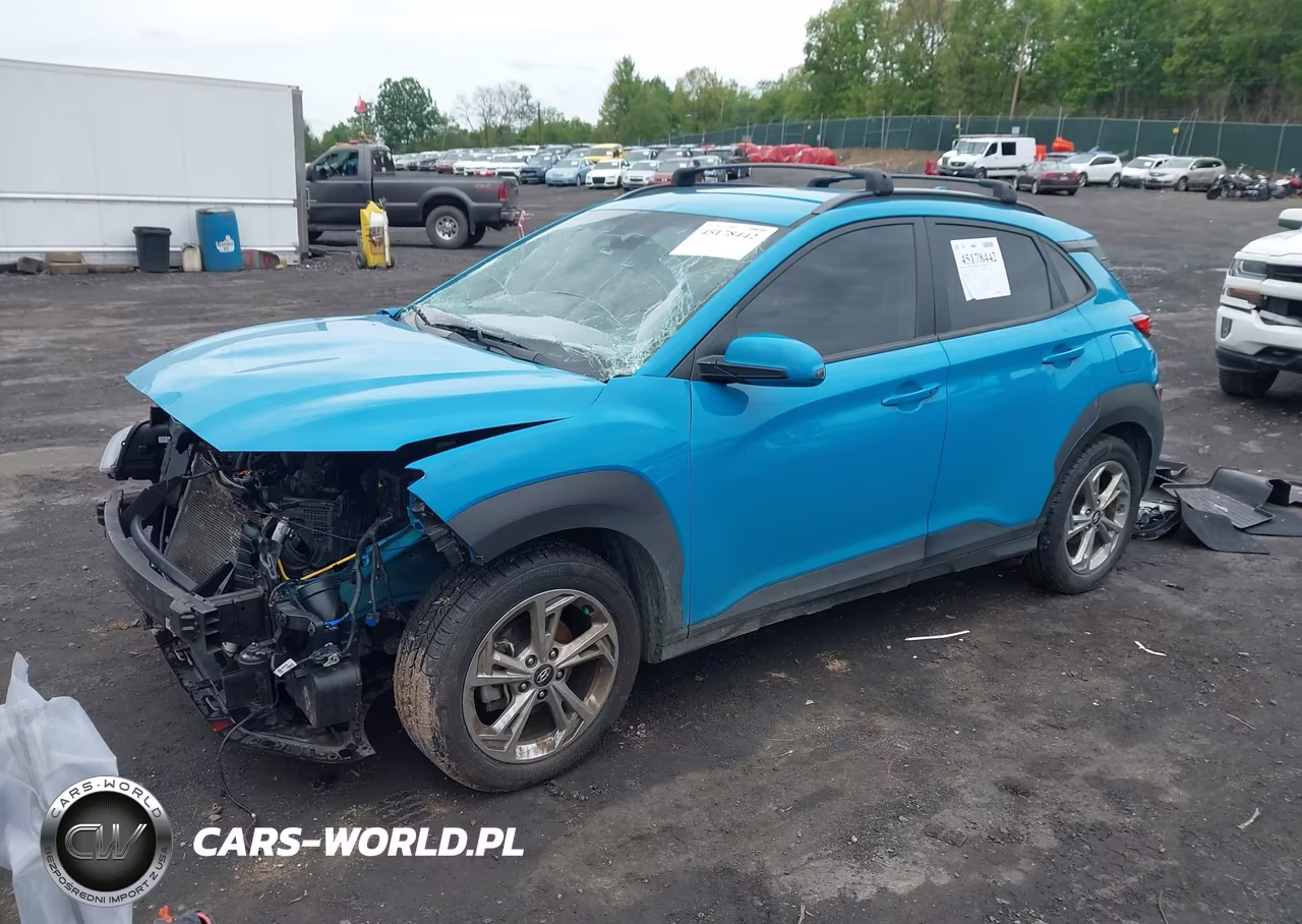 2022 Hyundai Kona Sel VIN:KM8K62AB7NU871184 - 2