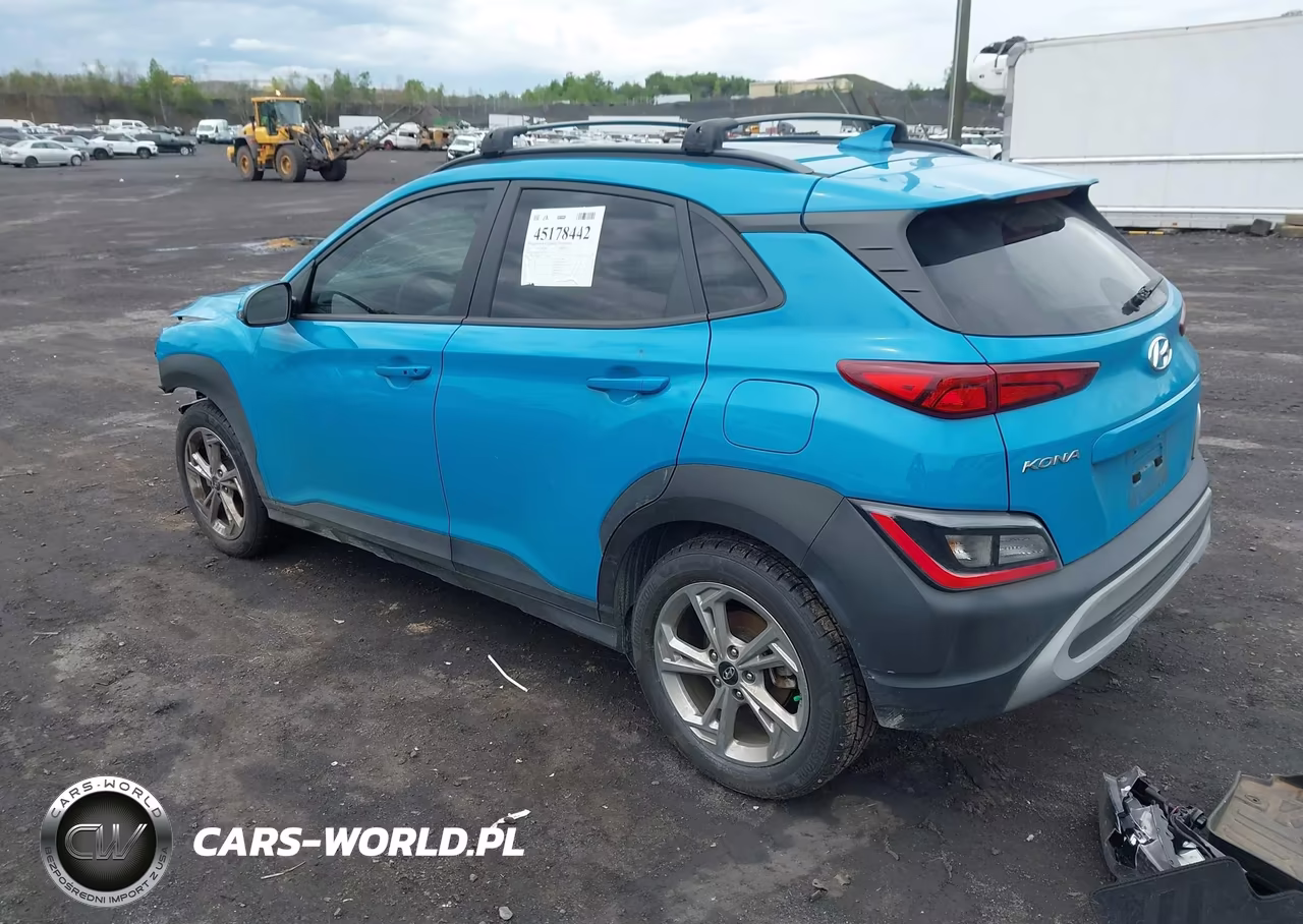 2022 Hyundai Kona Sel VIN:KM8K62AB7NU871184 - 3