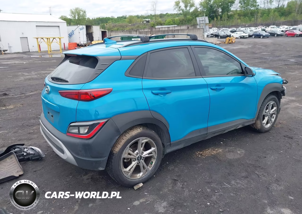 2022 Hyundai Kona Sel VIN:KM8K62AB7NU871184 - 4