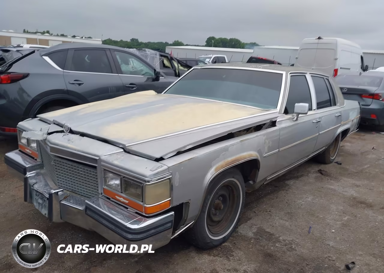 1988 Cadillac Brougham VIN:1G6DW51Y2J9702810 - 2