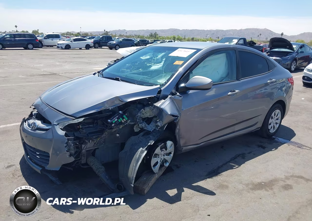 2016 Hyundai Accent Se VIN:KMHCT4AE1GU113895 - 2