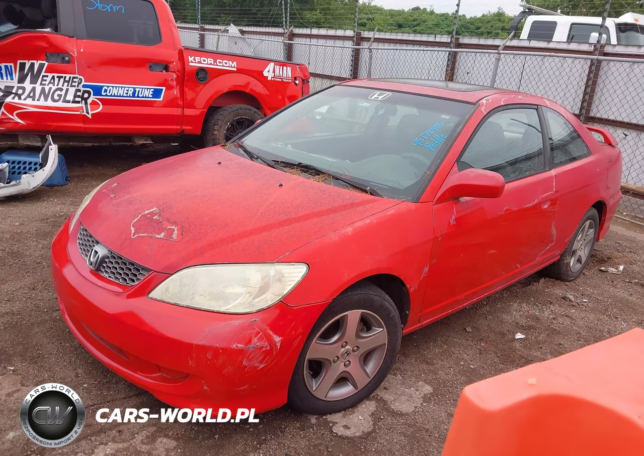 2004 Honda Civic Ex VIN:1HGEM22924L014506 - 2