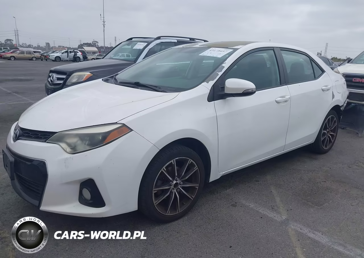 2014 Toyota Corolla S Plus VIN:5YFBURHE1EP049819 - 2