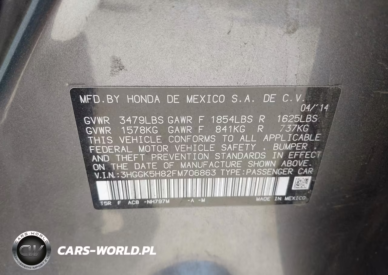 2015 Honda Fit Ex-Ex-L VIN:3HGGK5H82FM706863 - 9