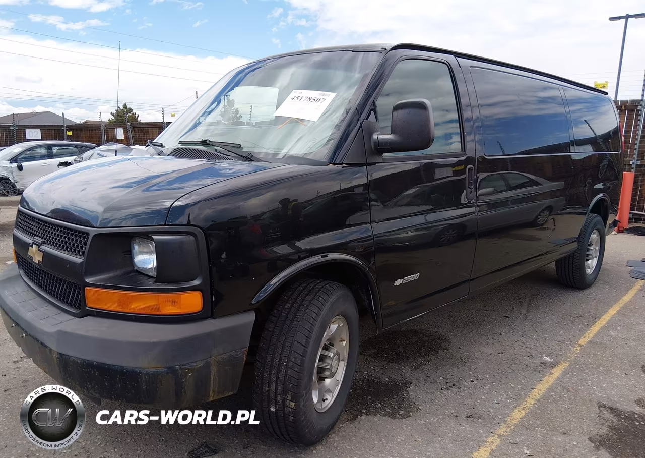 2006 Chevrolet Express Work Van VIN:1GCGG29V261268779 - 2