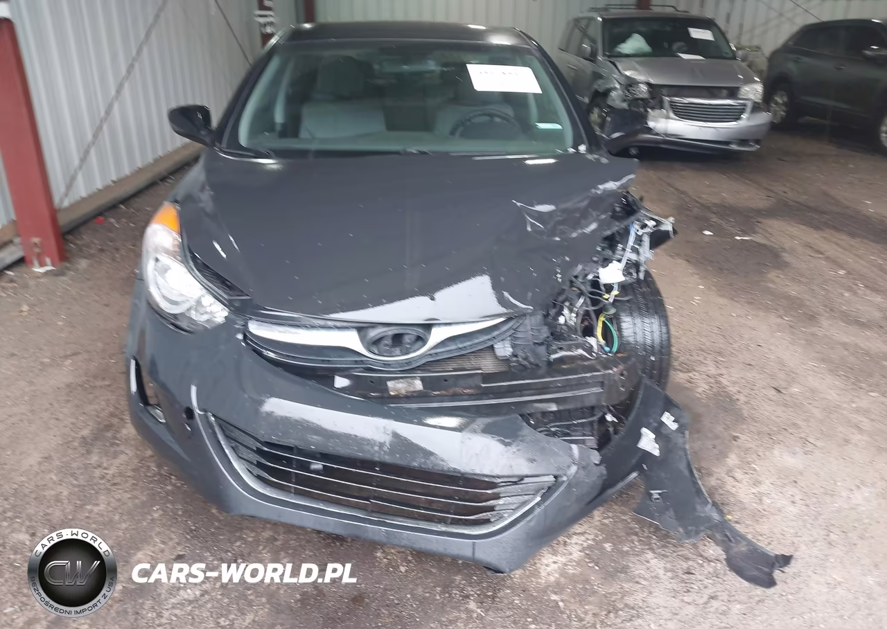 2013 Hyundai Elantra Gls VIN:KMHDH4AE2DU859936 - 13