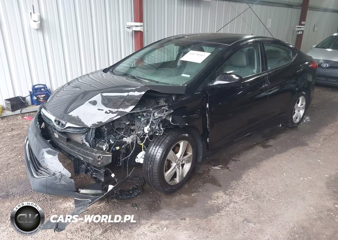 2013 Hyundai Elantra Gls VIN:KMHDH4AE2DU859936 - 2