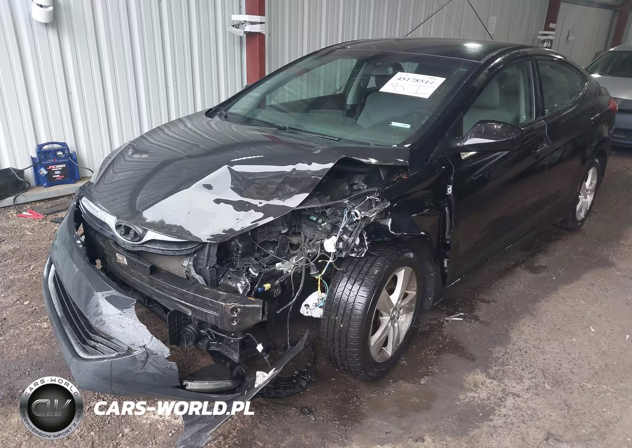 2013 Hyundai Elantra Gls VIN:KMHDH4AE2DU859936 - 6