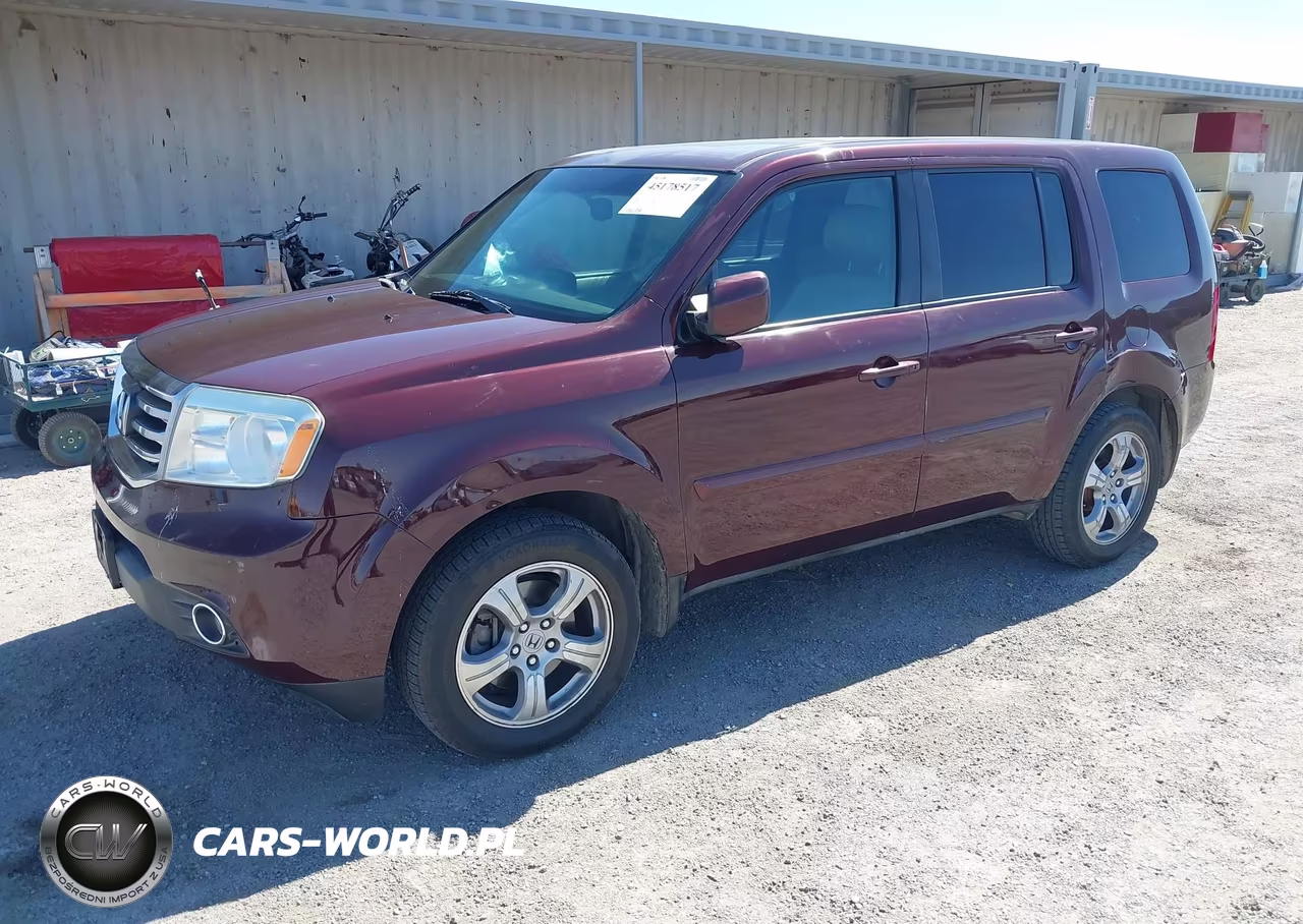 2014 Honda Pilot Ex-L VIN:5FNYF3H63EB021574 - 2