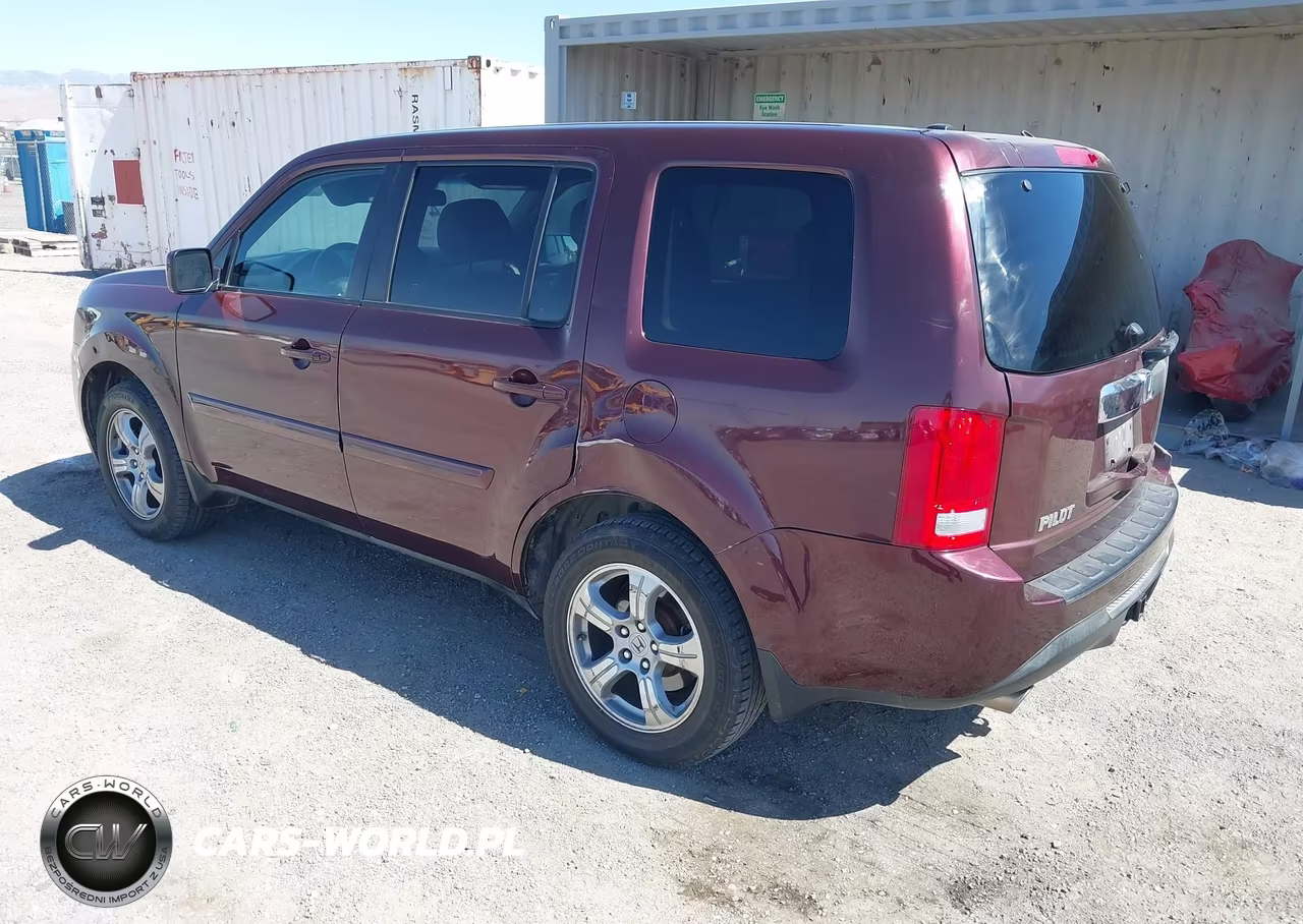 2014 Honda Pilot Ex-L VIN:5FNYF3H63EB021574 - 3
