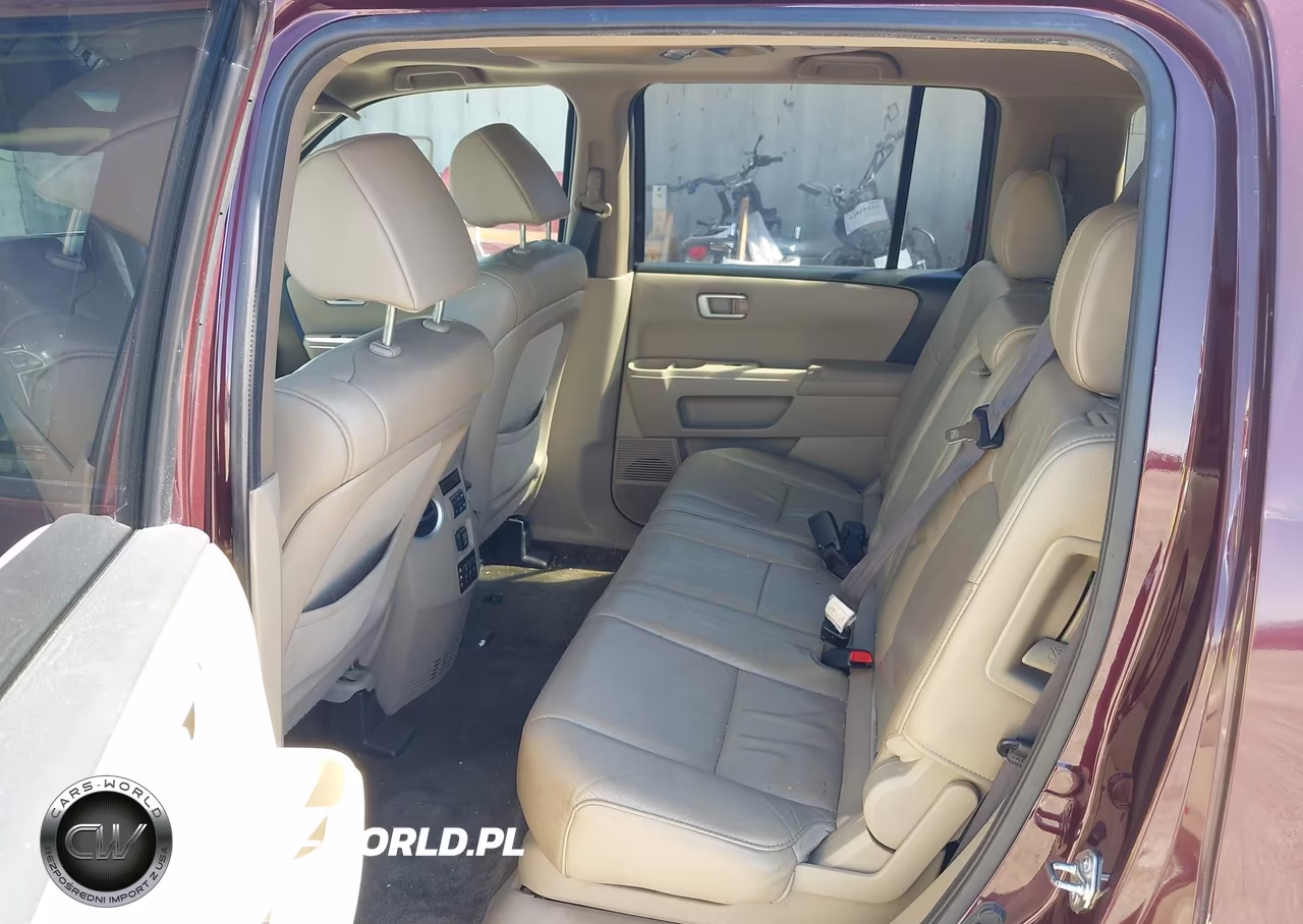 2014 Honda Pilot Ex-L VIN:5FNYF3H63EB021574 - 8