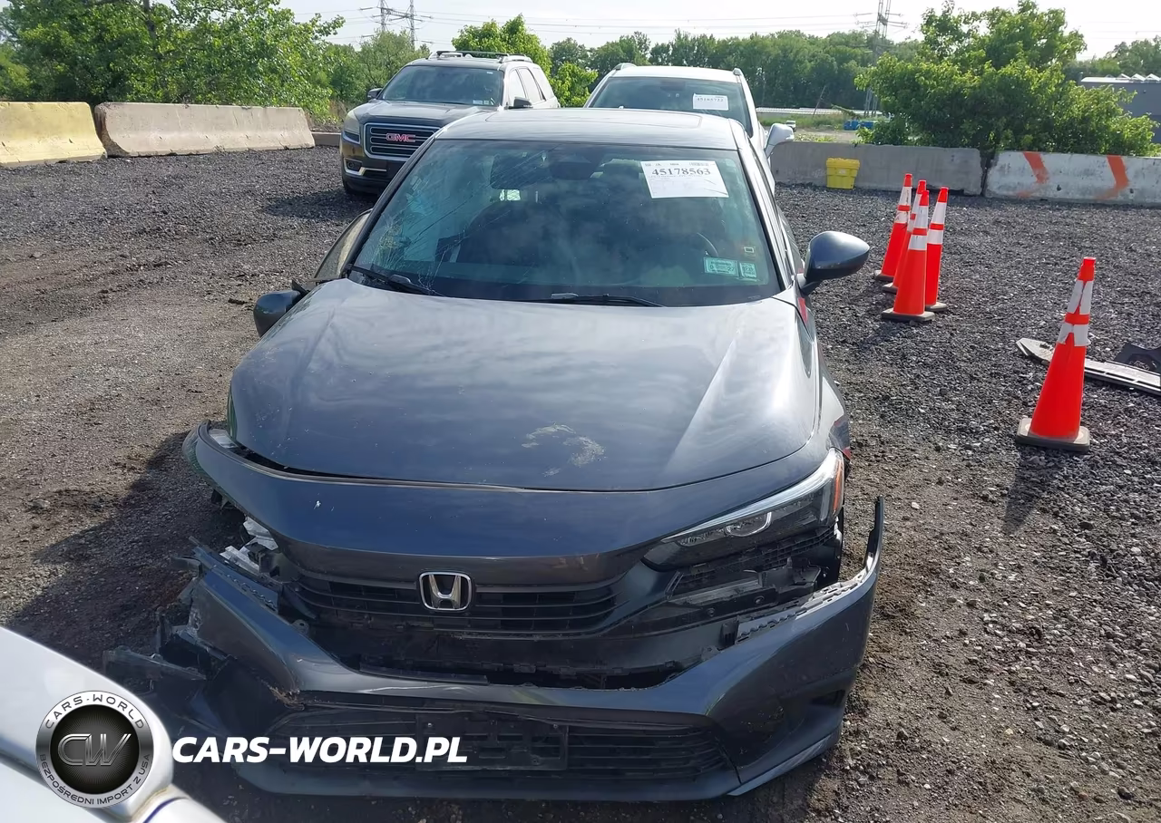 2022 Honda Civic Ex VIN:JHMFE1F73NX003154 - 12