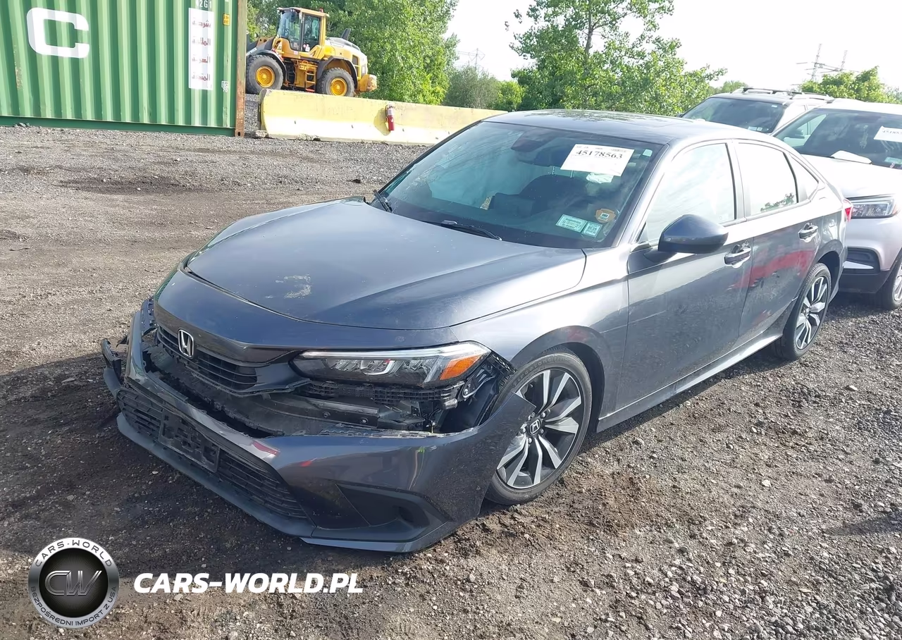 2022 Honda Civic Ex VIN:JHMFE1F73NX003154 - 2