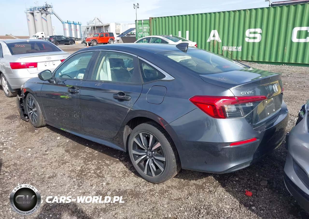 2022 Honda Civic Ex VIN:JHMFE1F73NX003154 - 3