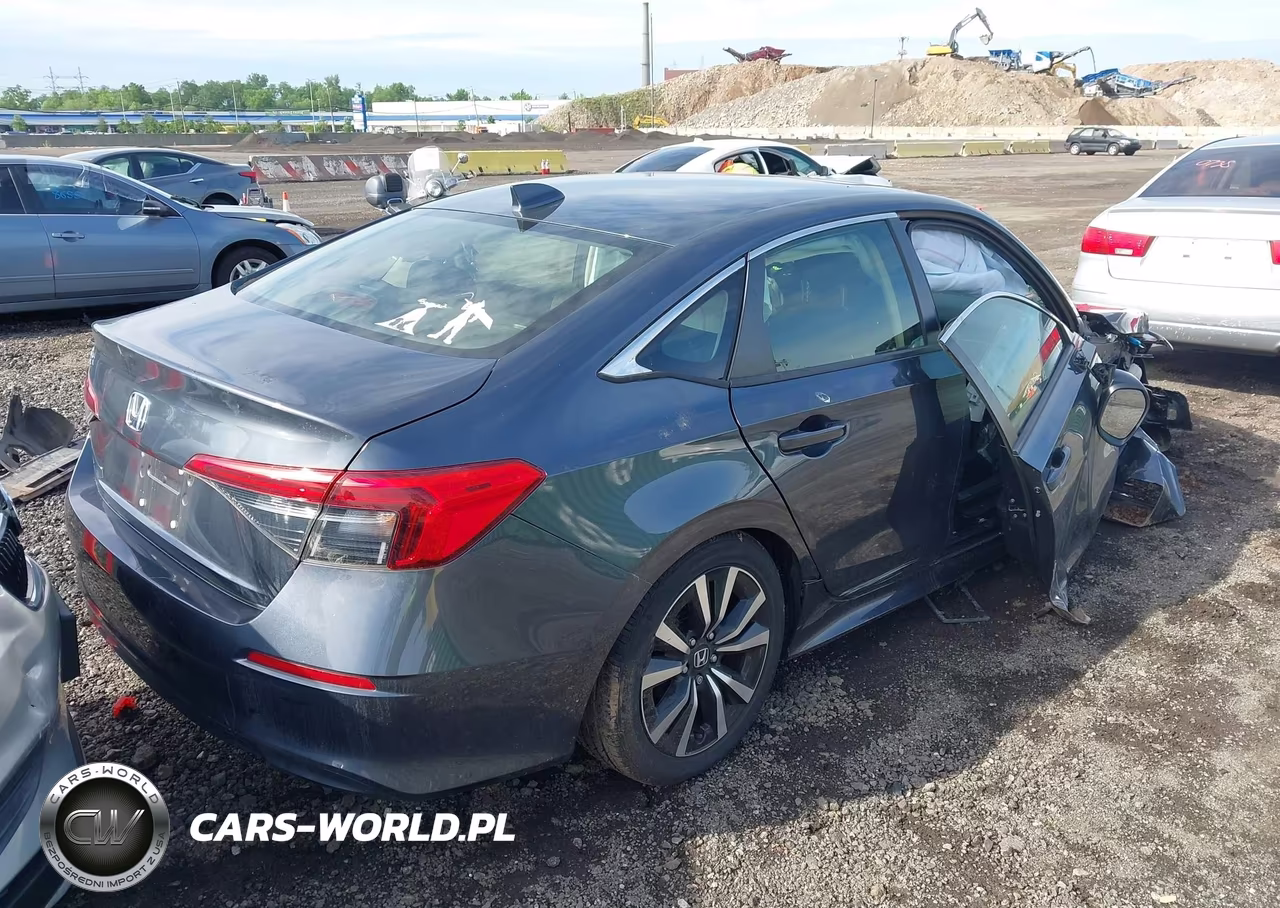 2022 Honda Civic Ex VIN:JHMFE1F73NX003154 - 4