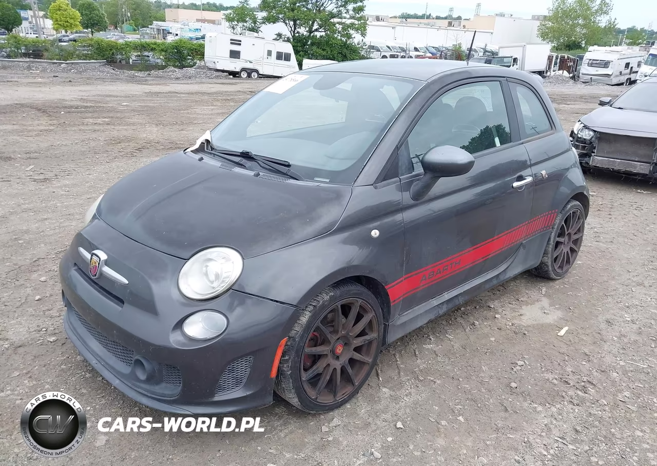 2015 Fiat 500 Abarth VIN:3C3CFFFH0FT750493 - 2