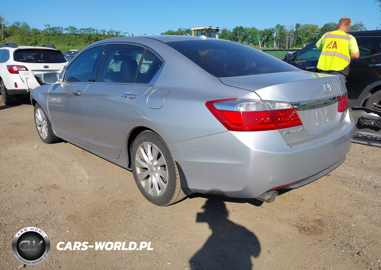 2015 Honda Accord Ex-L V-6 VIN:1HGCR3F86FA017407 - 3
