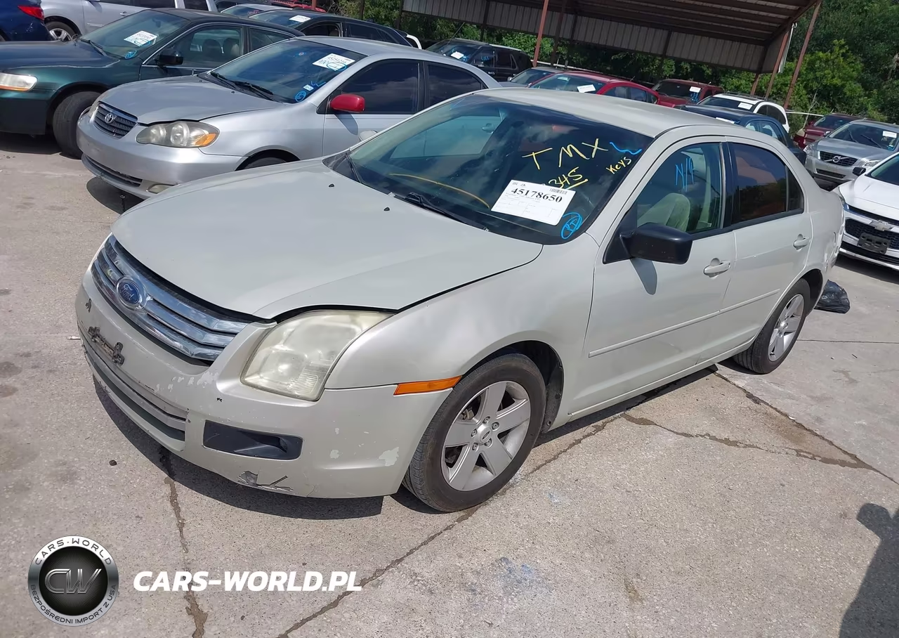 2008 Ford Fusion Se VIN:3FAHP07Z78R233345 - 2