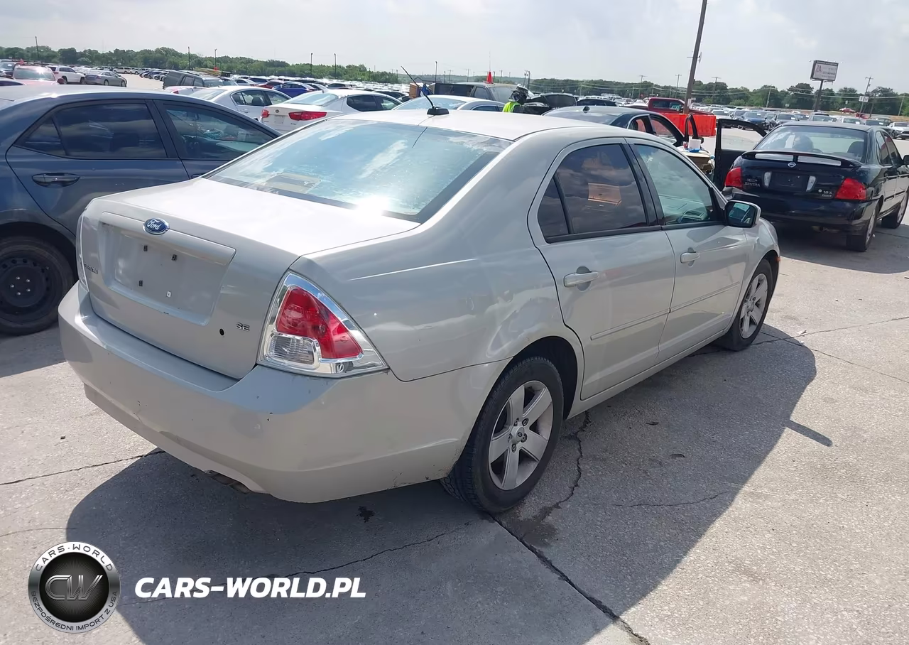 2008 Ford Fusion Se VIN:3FAHP07Z78R233345 - 4