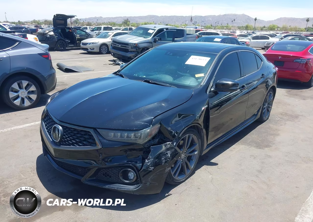 2018 Acura Tlx Tech A-Spec Pkgs VIN:19UUB2F61JA007815 - 2