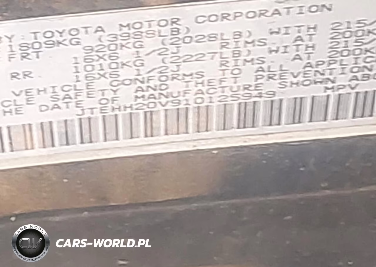 2001 Toyota Rav4 VIN:JTEHH20V910125949 - 9