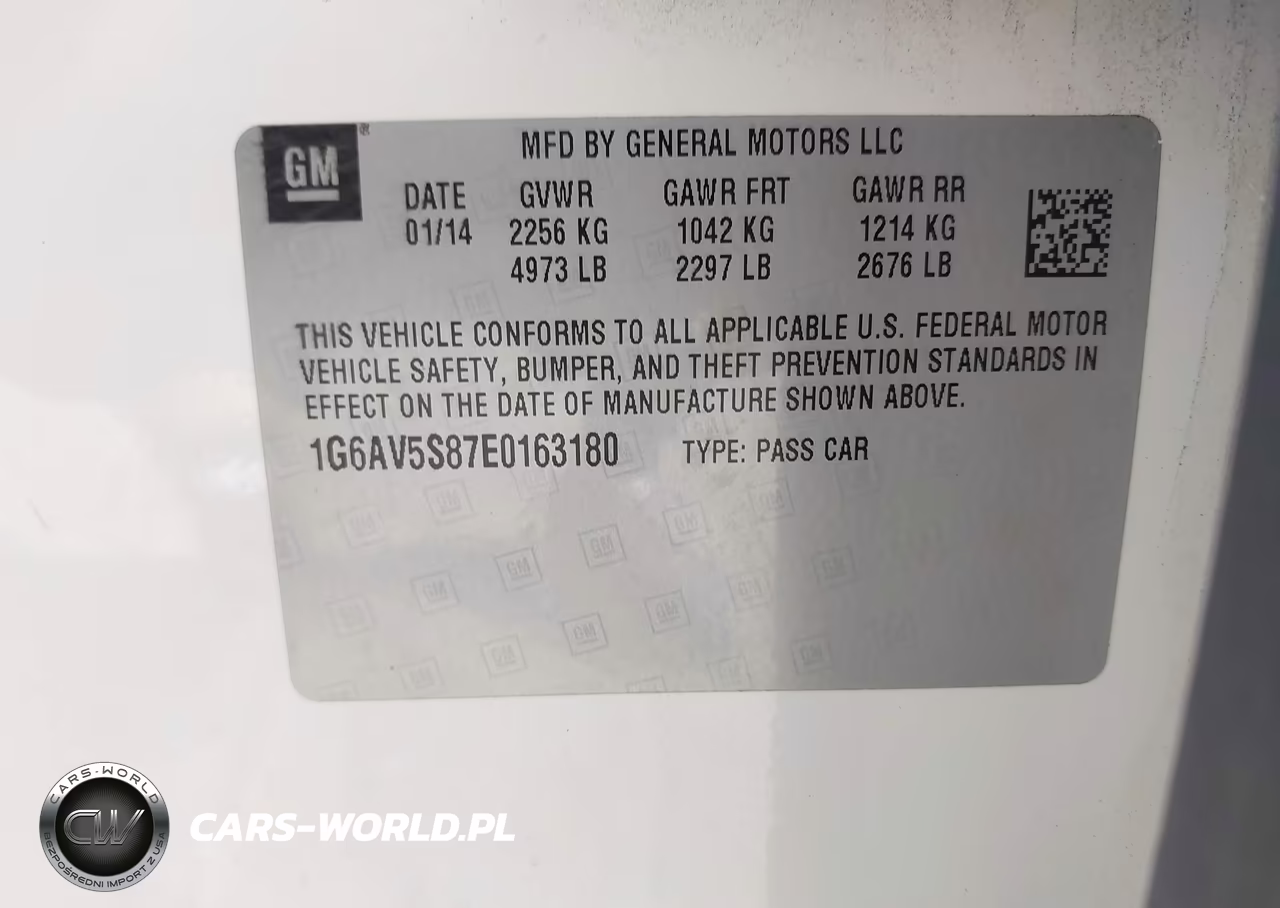 2014 Cadillac Cts Vsport Premium VIN:1G6AV5S87E0163180 - 9