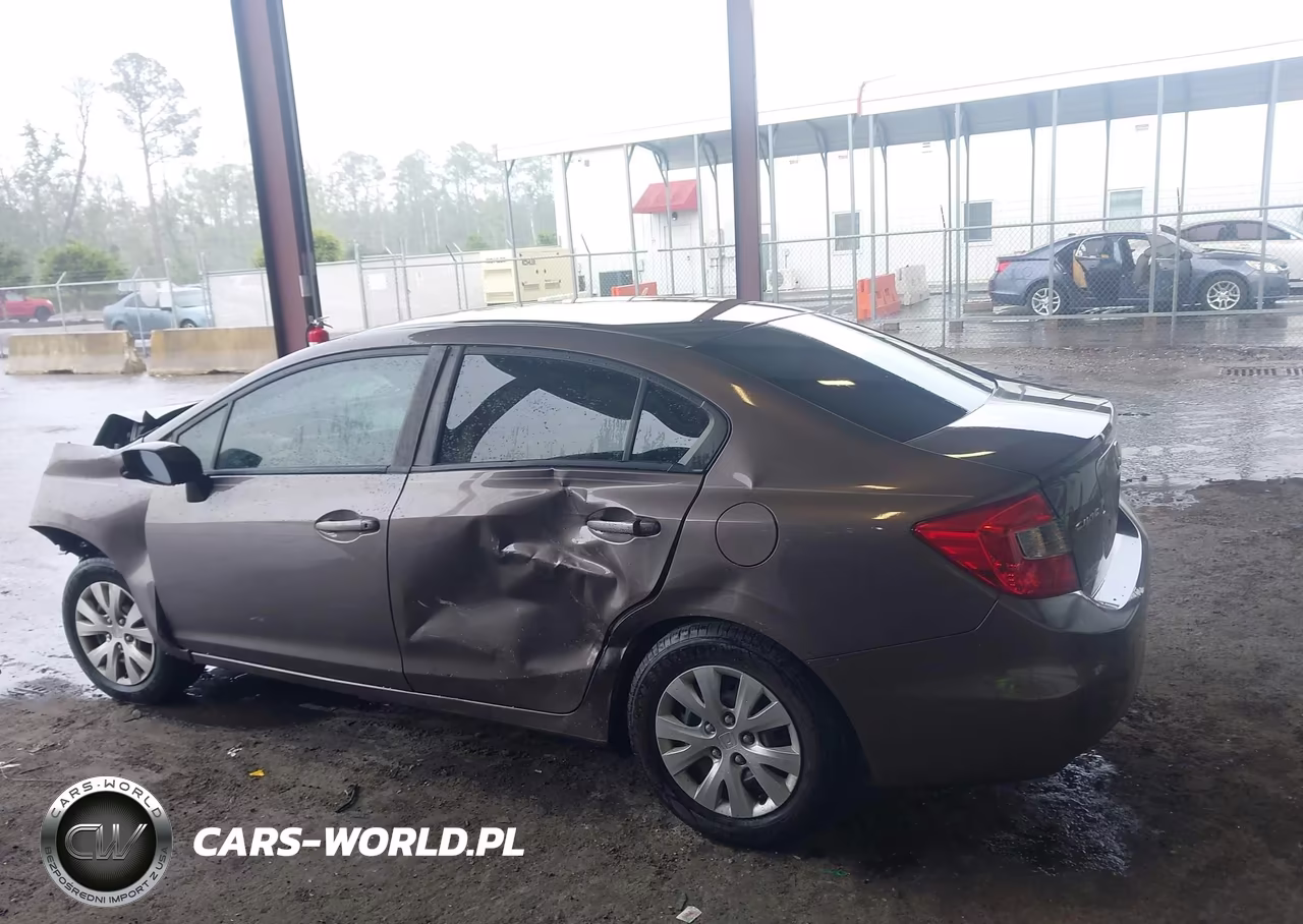 2012 Honda Civic Lx VIN:2HGFB2F55CH523552 - 14