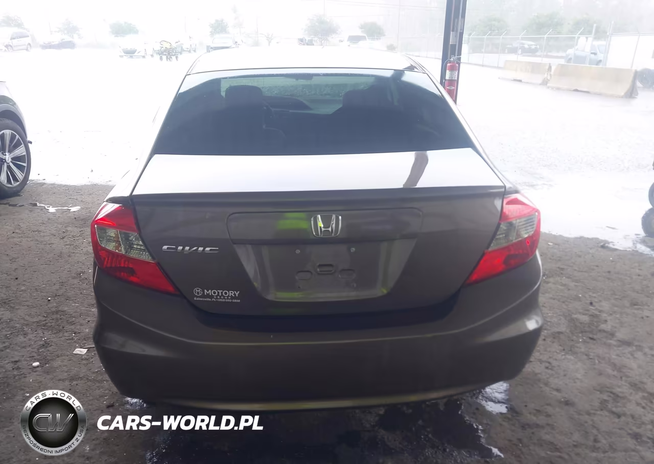 2012 Honda Civic Lx VIN:2HGFB2F55CH523552 - 16